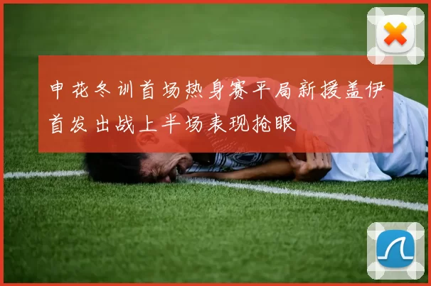 申花冬训首场热身赛平局新援盖伊首发出战上半场表现抢眼